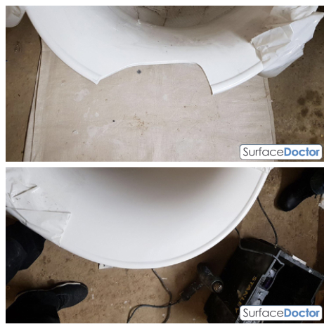 London bath repair specialist refinishing old bathtub